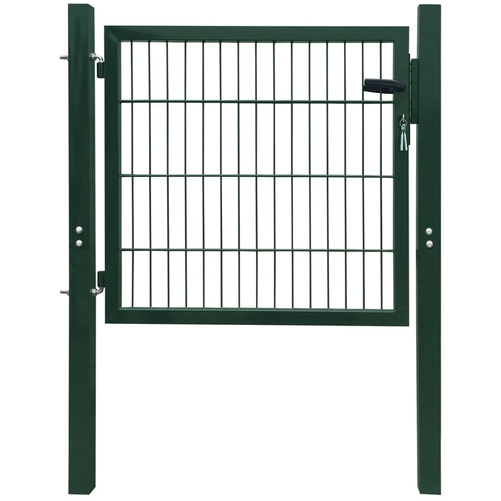 Fence Gate Steel Anthracite 40.6