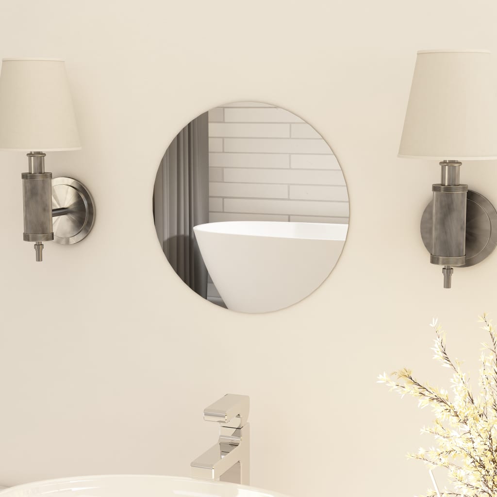 Frameless Mirror Round 11.8