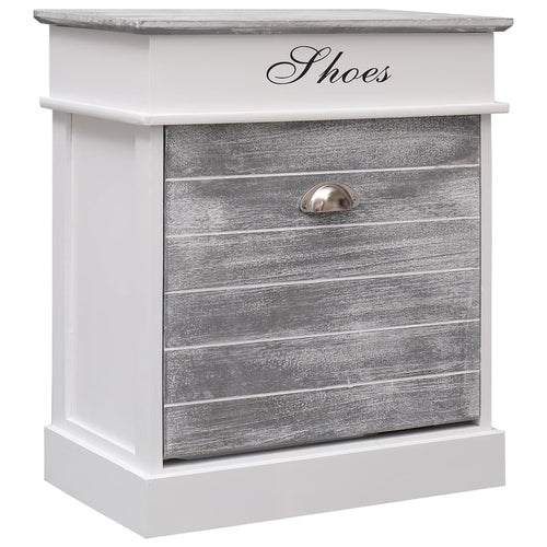 Shoe Cabinet Gray 19.7