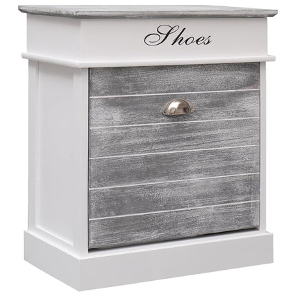 Shoe Cabinet Gray 19.7