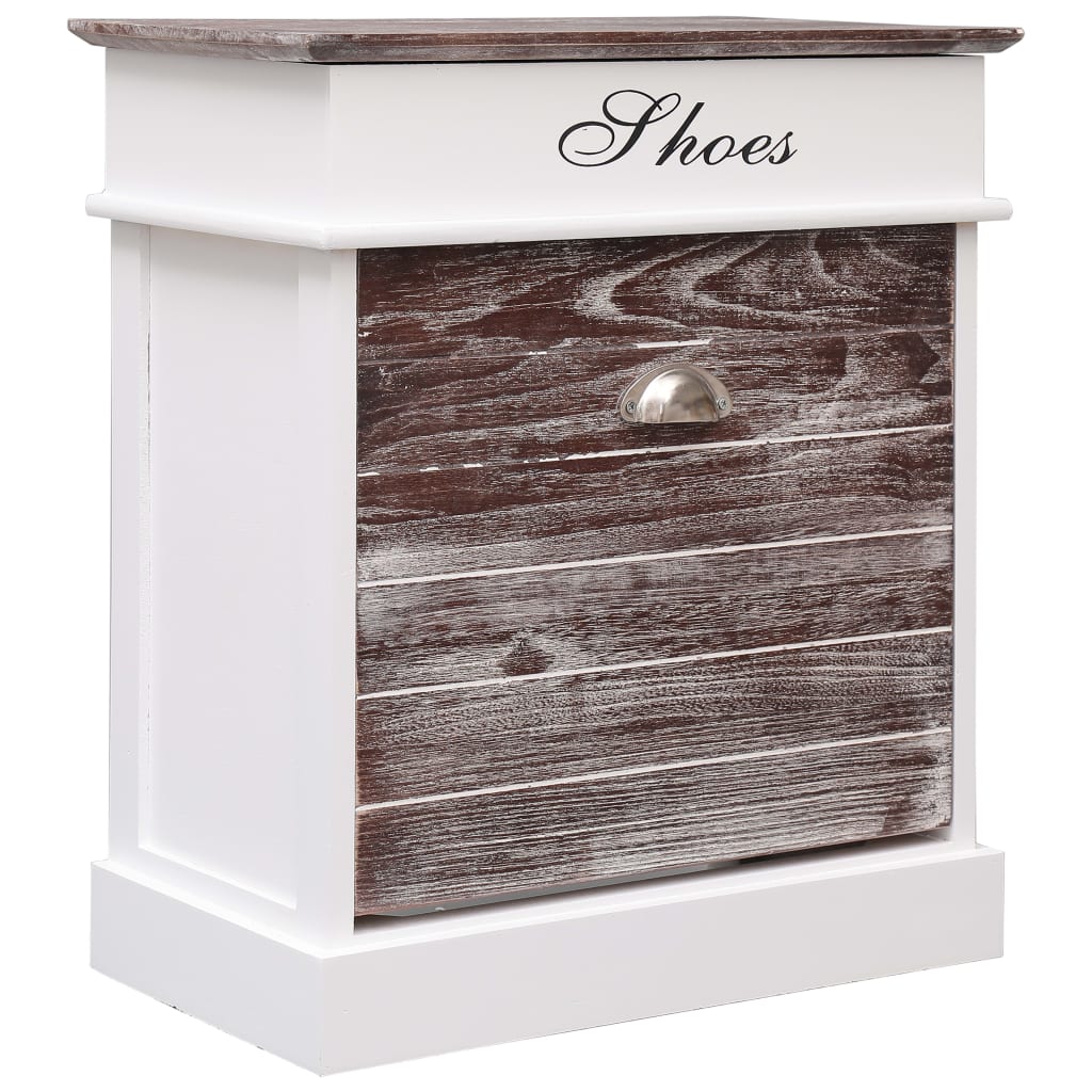 Shoe Cabinet Gray 19.7