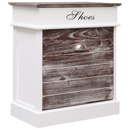 Shoe Cabinet Gray 19.7