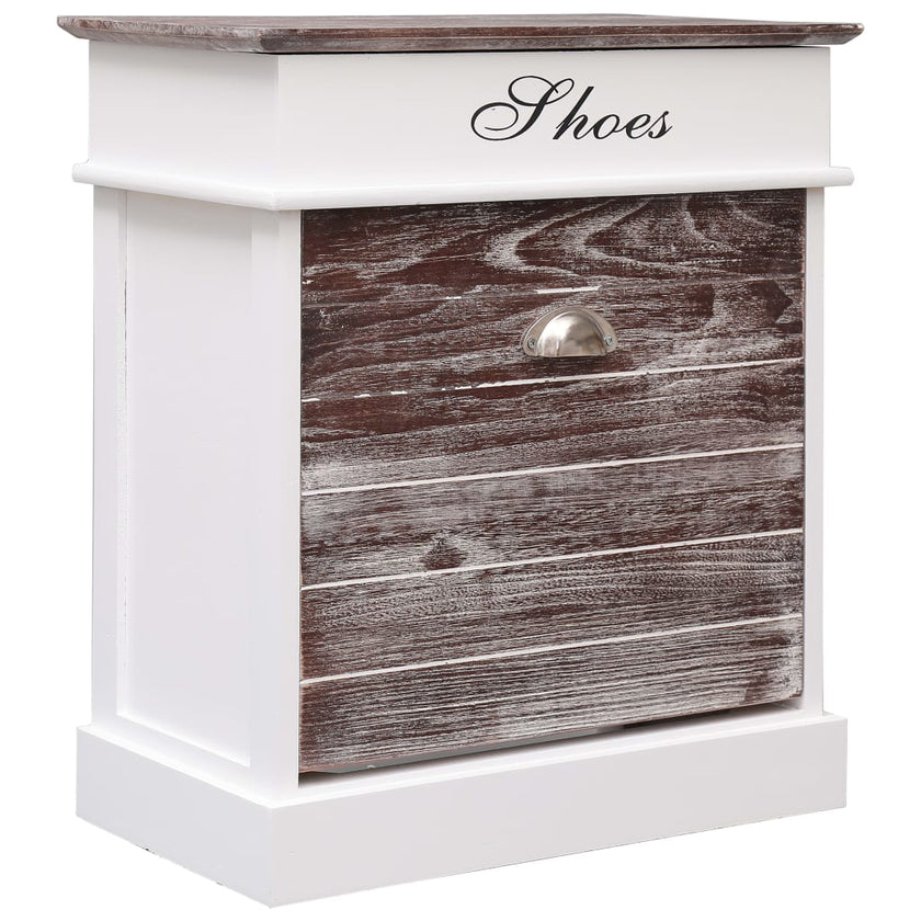 Shoe Cabinet Gray 19.7