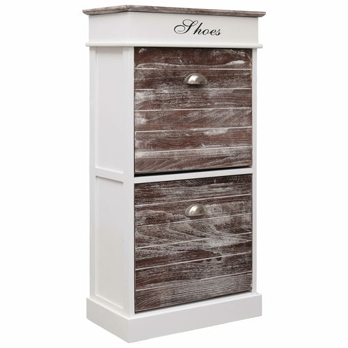 Shoe Cabinet Gray 19.7