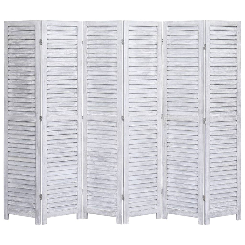 3-Panel Room Divider White 41.3