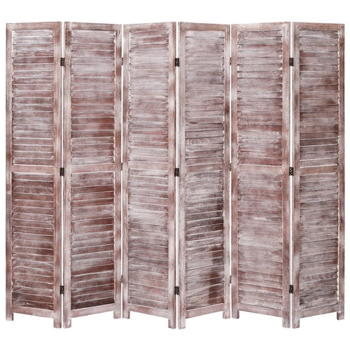 3-Panel Room Divider White 41.3