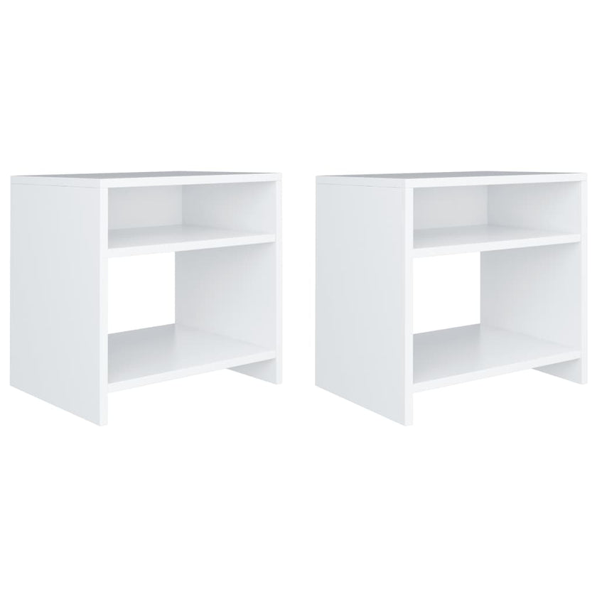 Side Cabinet White 15.7