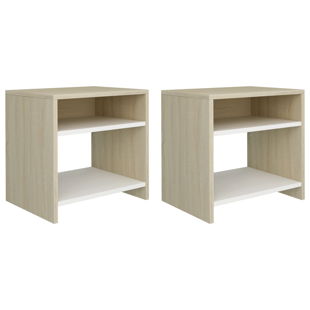 Side Cabinet White 15.7
