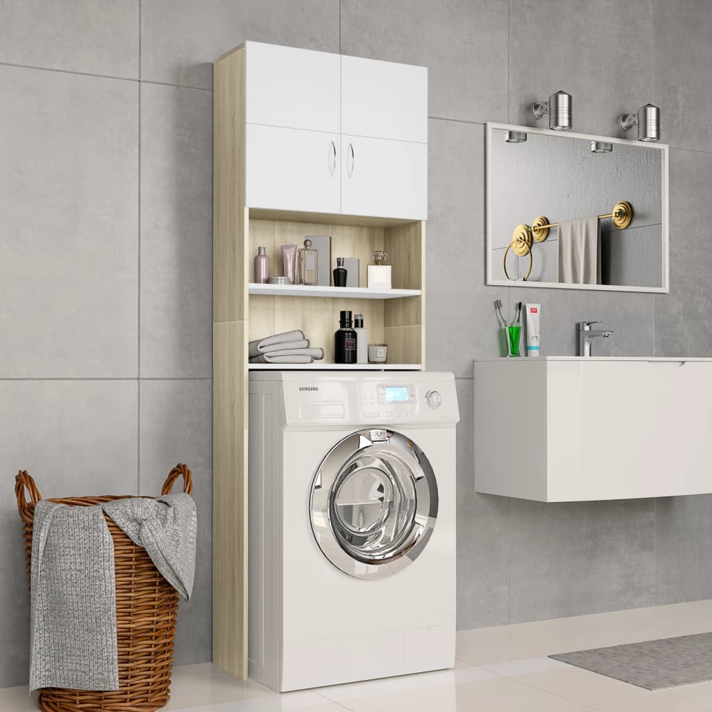 Washing Machine Cabinet White 25.2