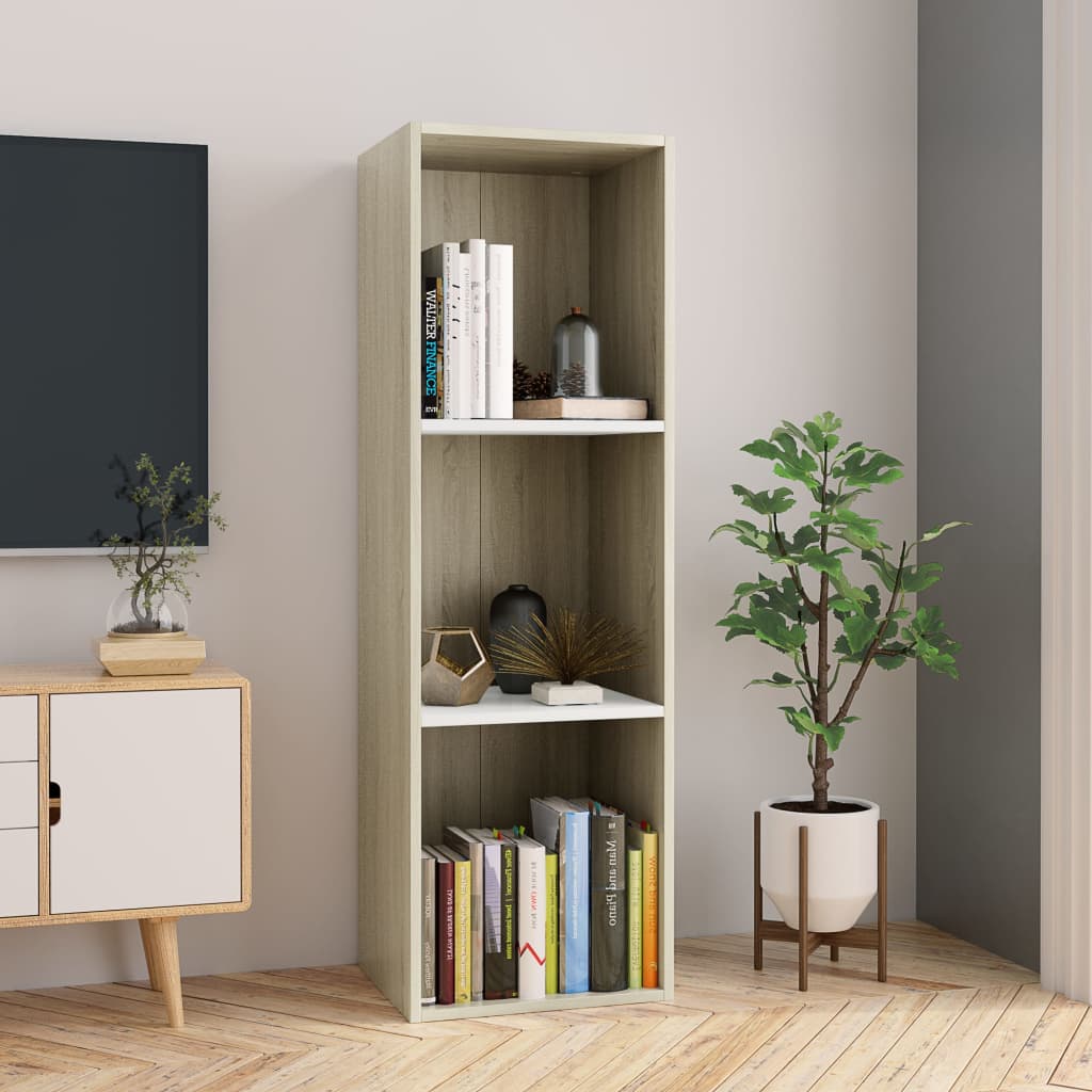 Book Cabinet/TV Cabinet White 14.2