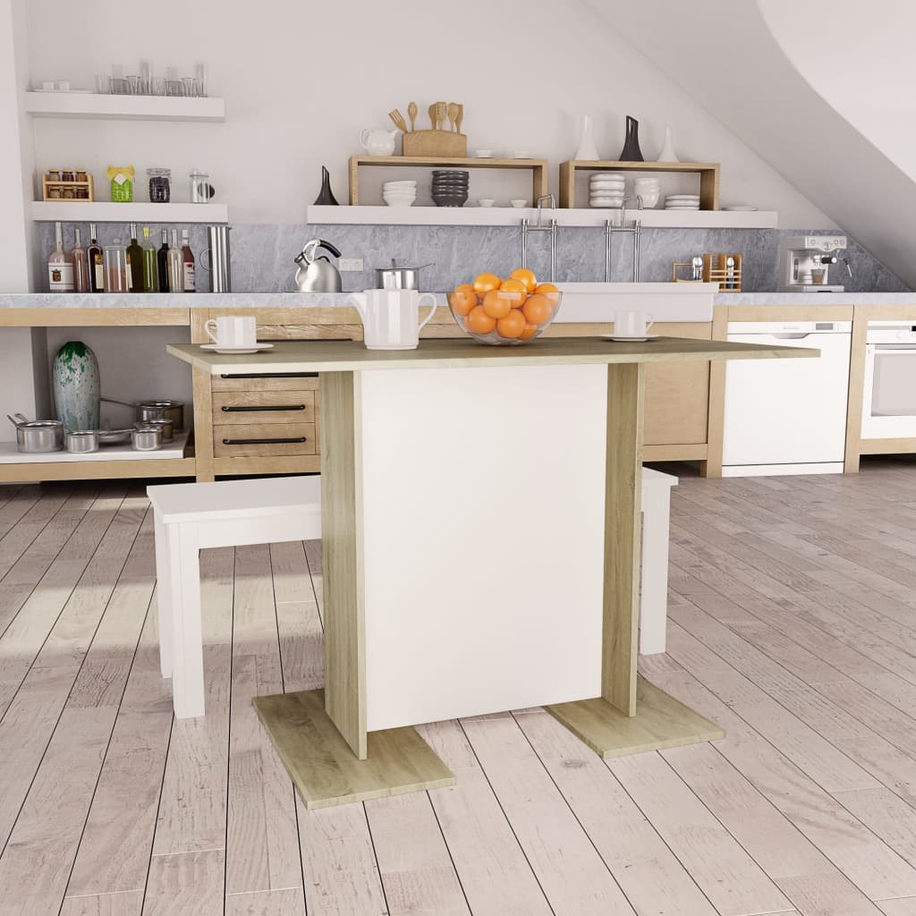 Dining Table White 43.3