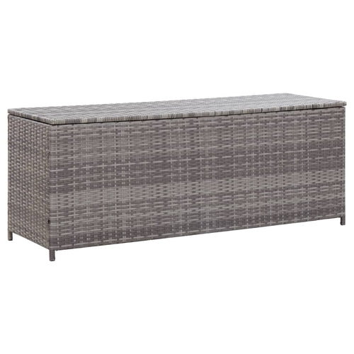 Garden Storage Box Gray 59.1