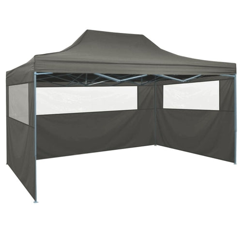 Professional Folding Party Tent with 3 Sidewalls 118.1