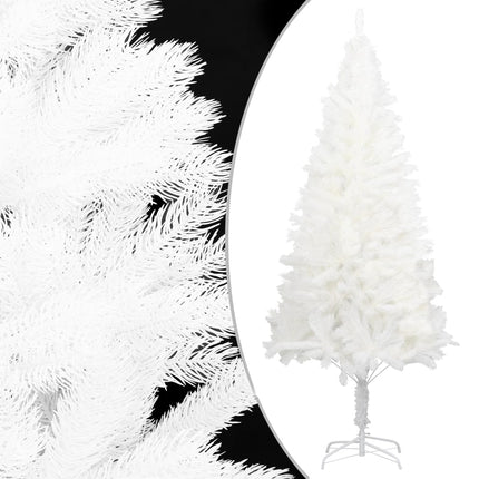Artificial Christmas Tree Lifelike Needles White 47.2