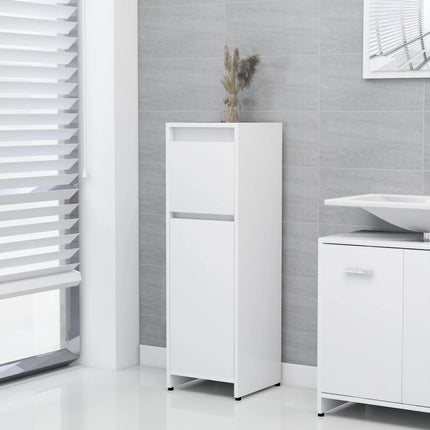 Bathroom Cabinet White 11.8