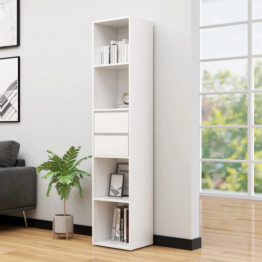 Book Cabinet White 14.2
