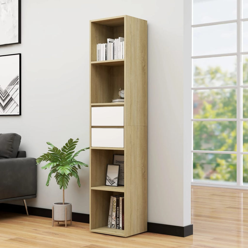 Book Cabinet White 14.2