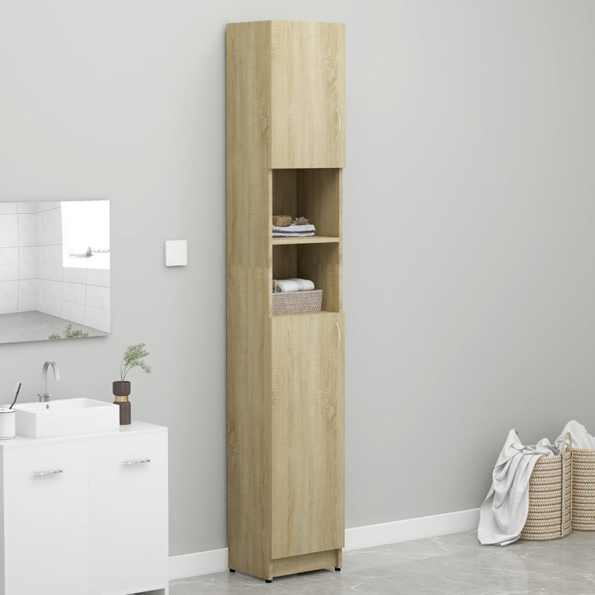 Bathroom Cabinet White 12.6