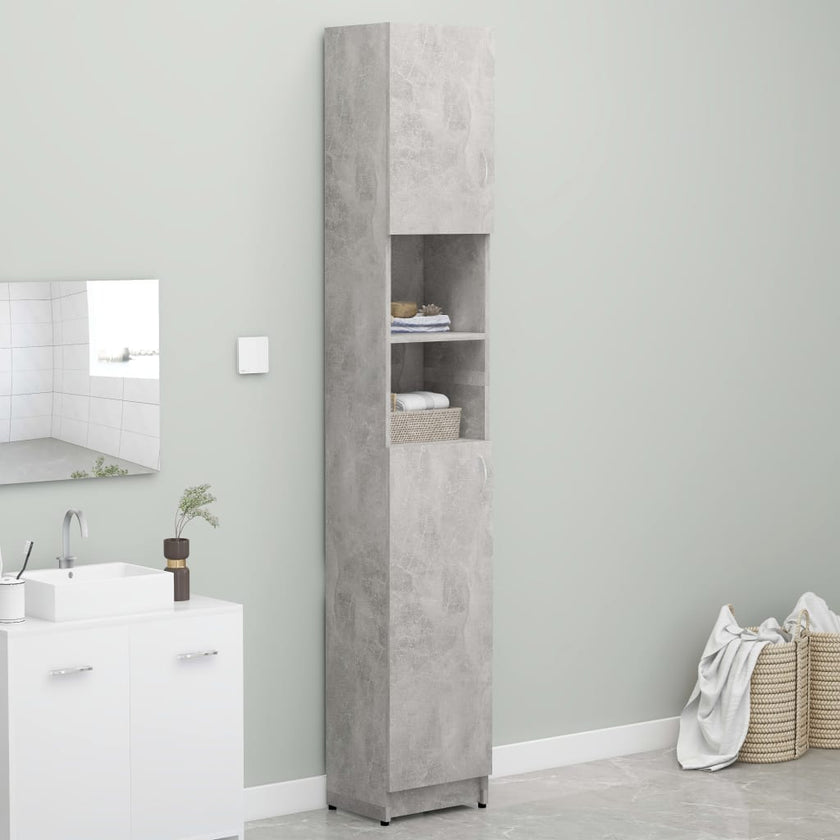 Bathroom Cabinet White 12.6