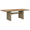 Garden Dining Table Brown 78.7