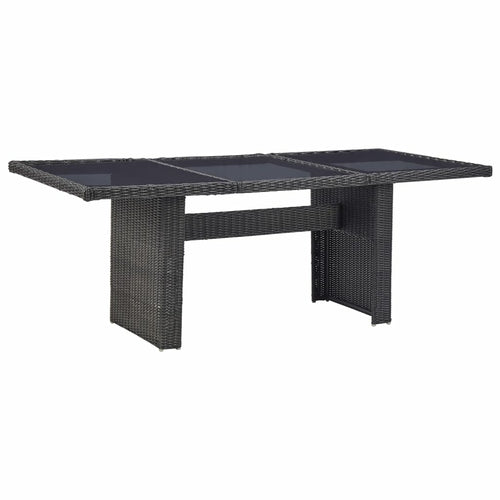 Garden Dining Table Brown 78.7