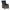 Reclining Garden Chair with Cushions Poly Rattan Light Gray