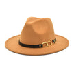 Women's Woolen Top Hat Belt Accessories