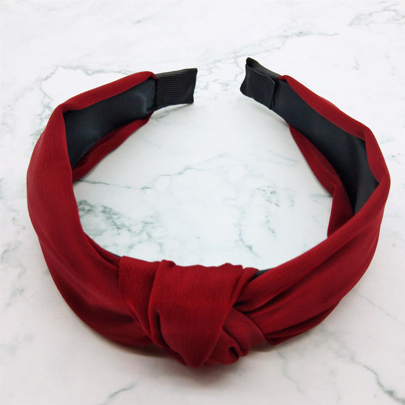 Alpscommerce Houndstooth Wide-brim Retro Headband Adult Hair Accessories
