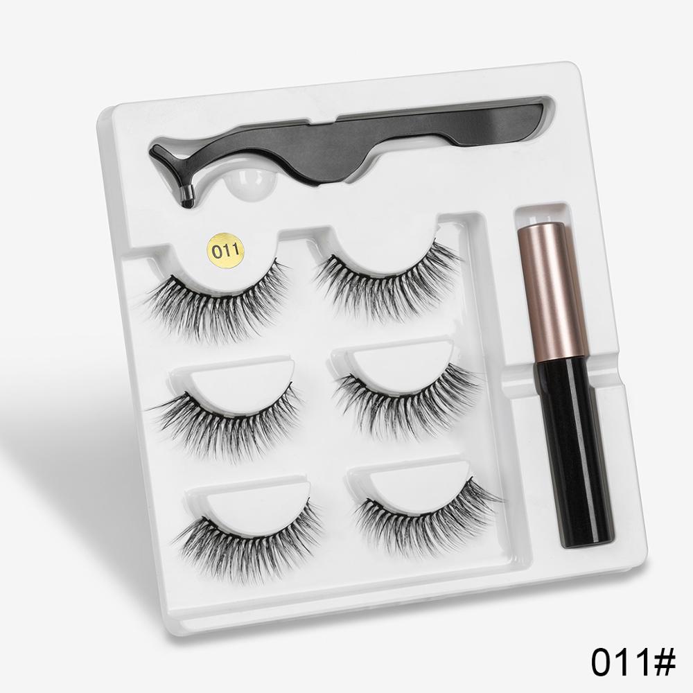 Magnetic false eyelashes