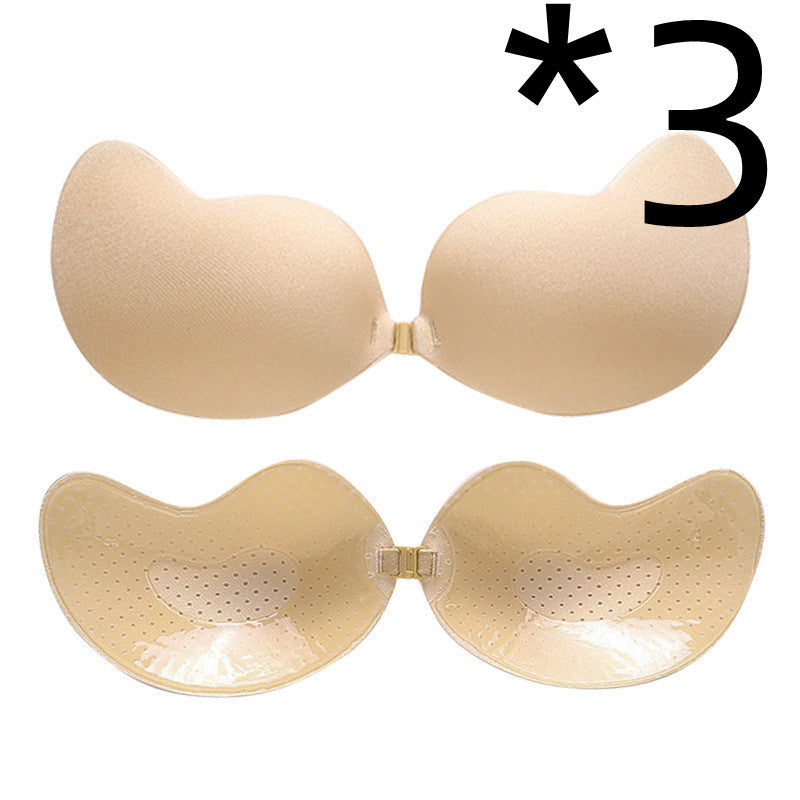 Backless Strapless Bra Seamless Front Closure Bralette Underwear