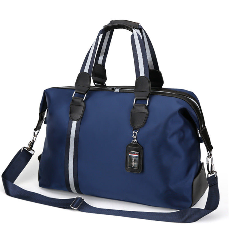 One-shoulder folding business luggage bag diagonal waterproof folding travel bag