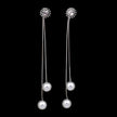 Simulated Pearl Drop Earrings
