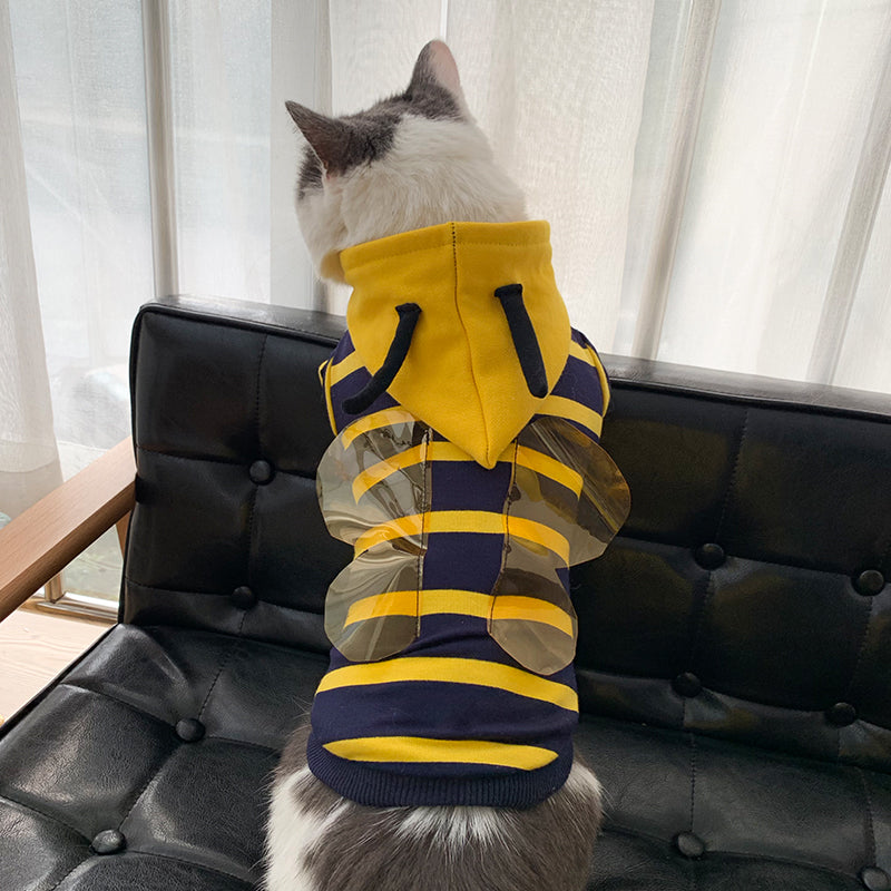 Alpscommerce Pet Costume Jacket Bee Pet Puppy Coat