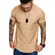 Alpscommerce short-sleeved round neck bottoming T-shirt men's shirt