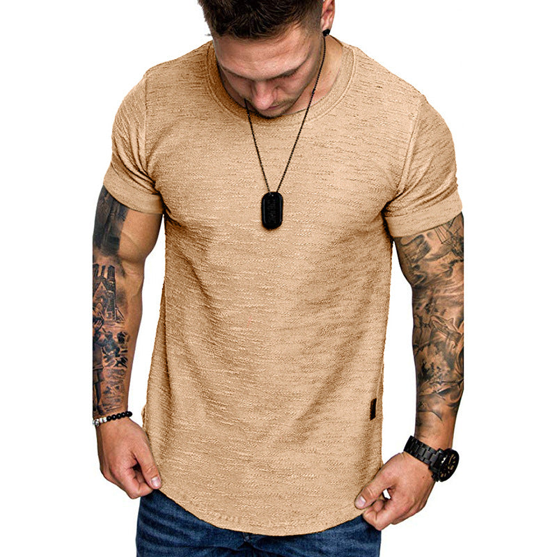Alpscommerce short-sleeved round neck bottoming T-shirt men's shirt