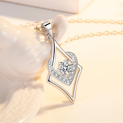 Fashion Water Cube Girls Pendant Jewelry
