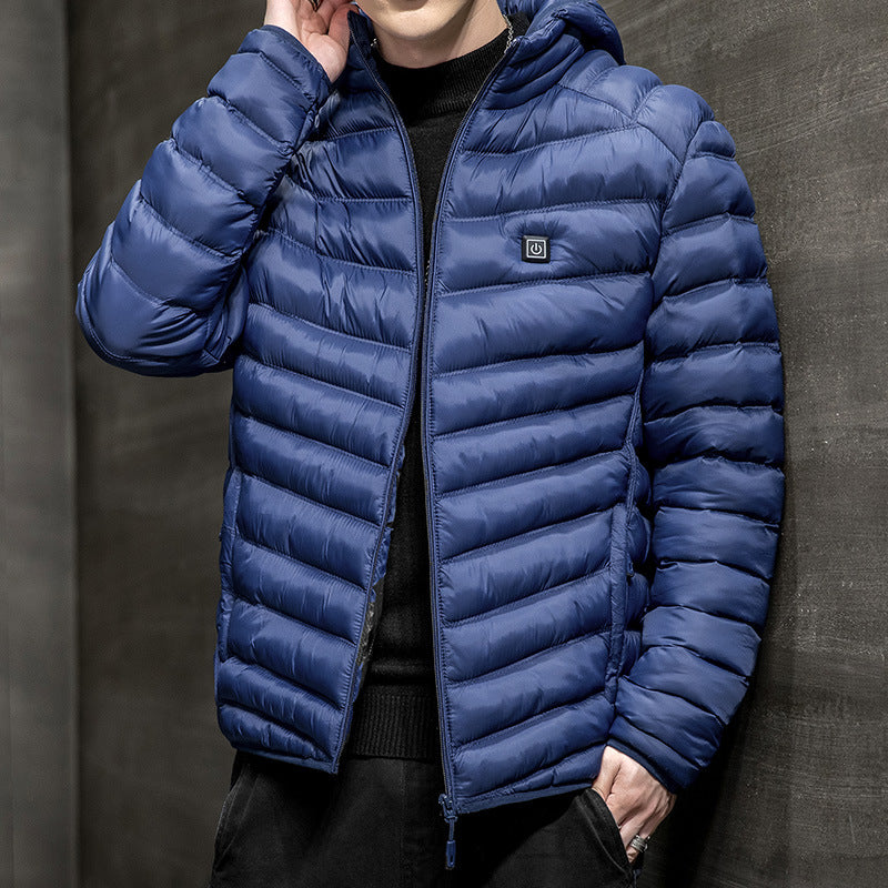 Men's Winter Coat Jacket Plus Fleece For Light And Warmth