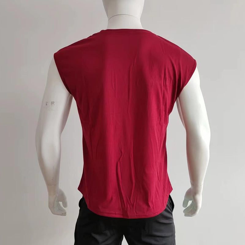 Men's Summer Sleeveless T-shirt And Camisole top