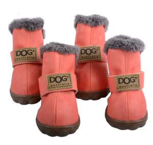 Dog Thick Snow Boots Keep Warm Teddy Autumn   Shoes