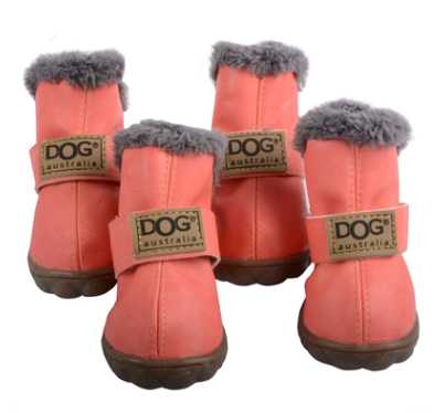 Dog Thick Snow Boots Keep Warm Teddy Autumn   Shoes