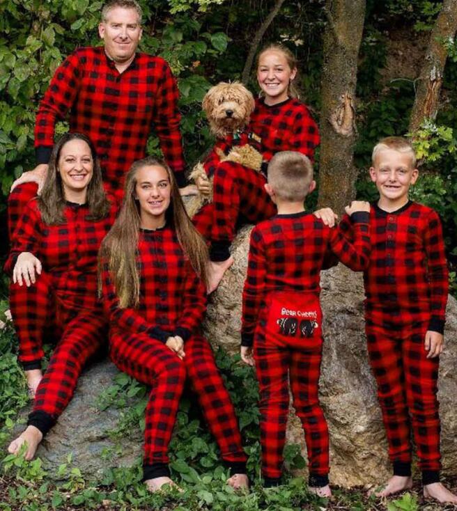 Kiss My Bear Cheeks Pajamas family pajamas