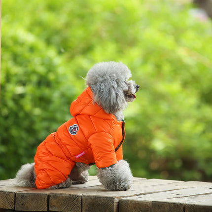 Dog down jacket