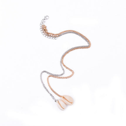 Natural shell handmade shell necklace