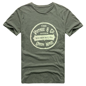 Men Printing Short Sleeve