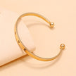 Alloy Opening Love Bracelet Women