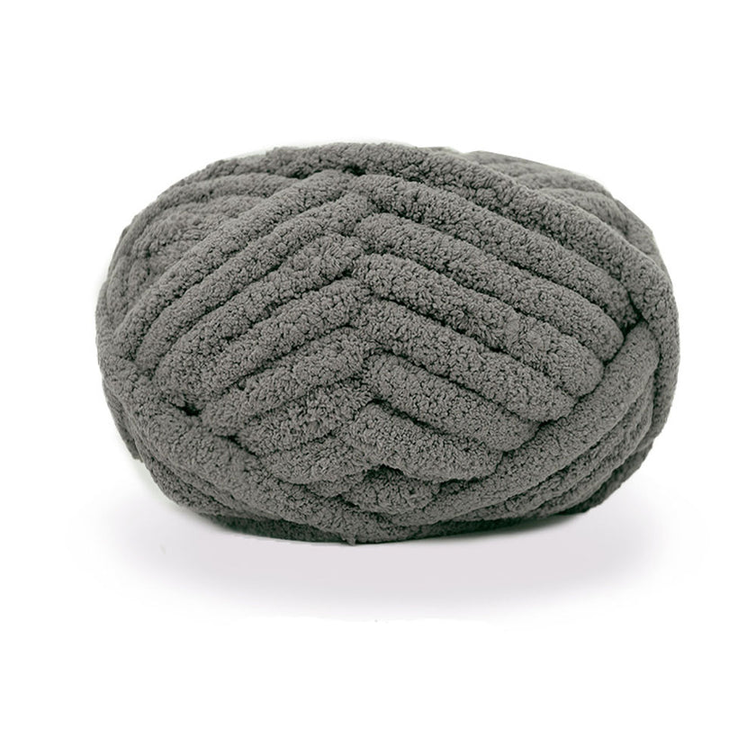 Hand-knitted Rug Weaving Rugs With Thick Yarns And Extra Thick Needles
