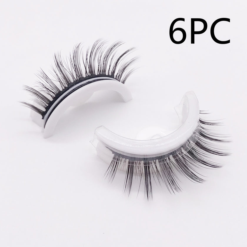 Reusable 3D silk Mink Lashes Natural False Eyelashes