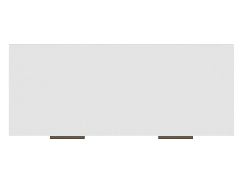 Lavery Cottage White Console Table with Storage - White