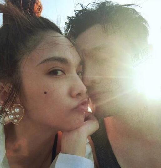 Exaggerated transparent earrings