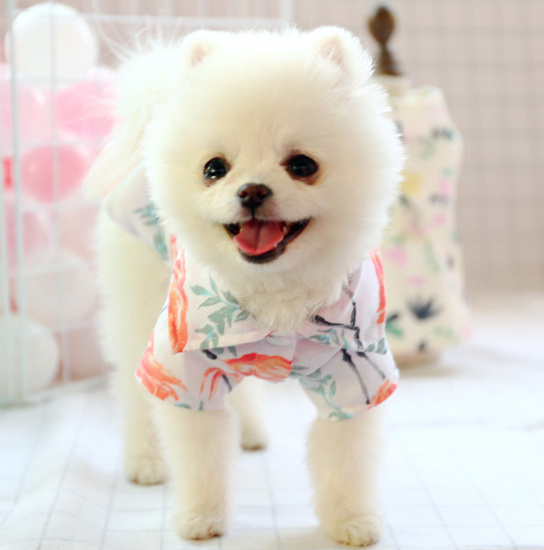 Dog than the bear pomei thin summer cute shirt
